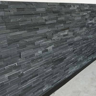 Black Split Slate Panel 12